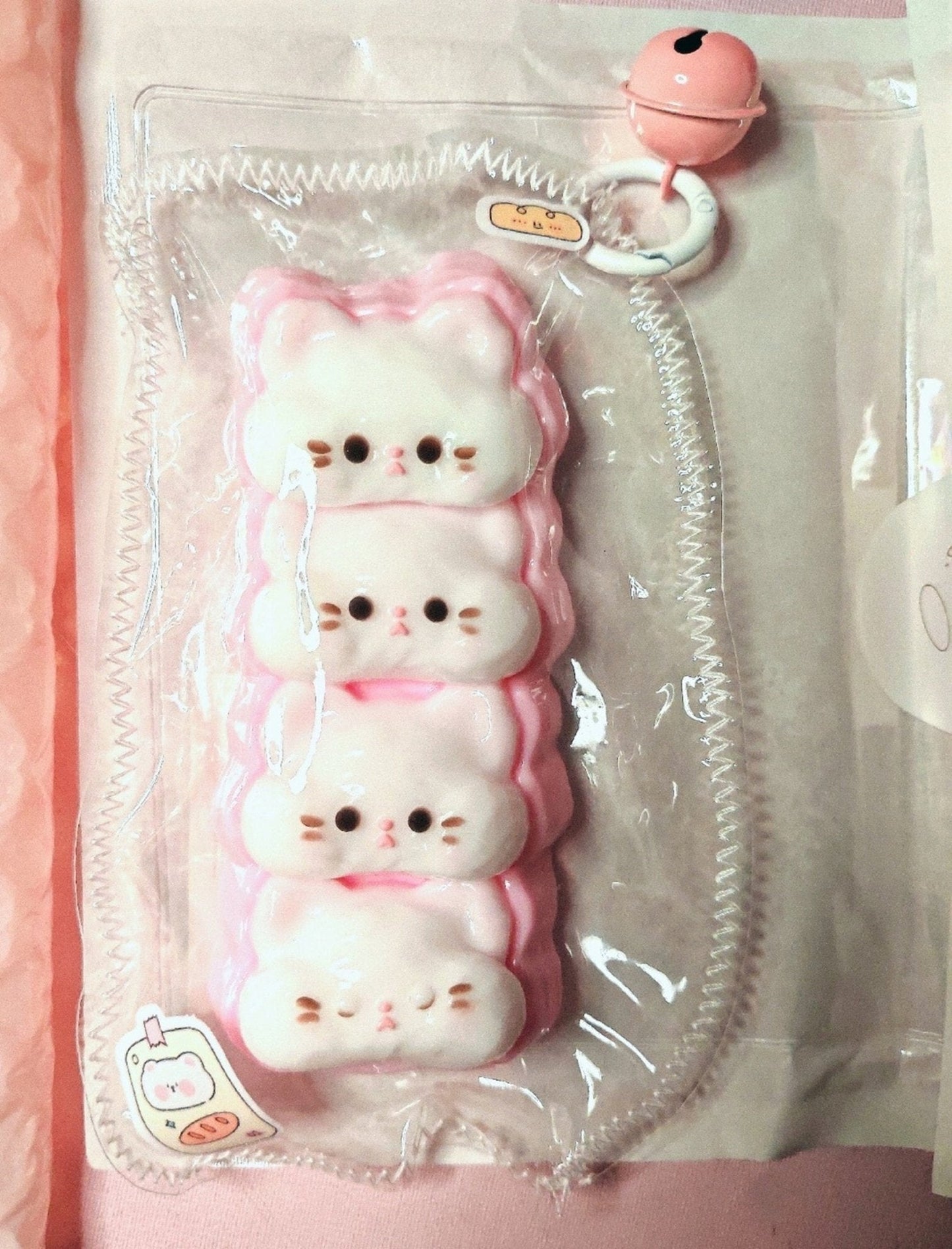 Hamster Face Stacks Animal Handmade Taba Squishy | Squeezable Stress Relief Fidget Toy - C - Squishy