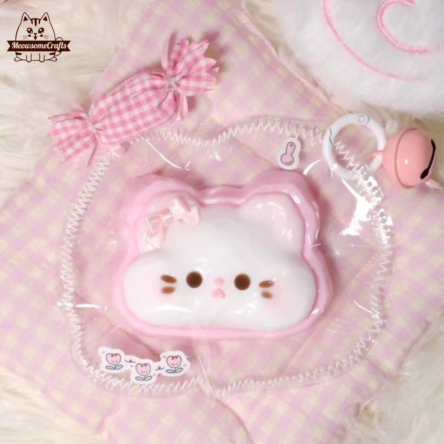 Hamster Face Stacks Animal Handmade Taba Squishy | Squeezable Stress Relief Fidget Toy - A - Squishy