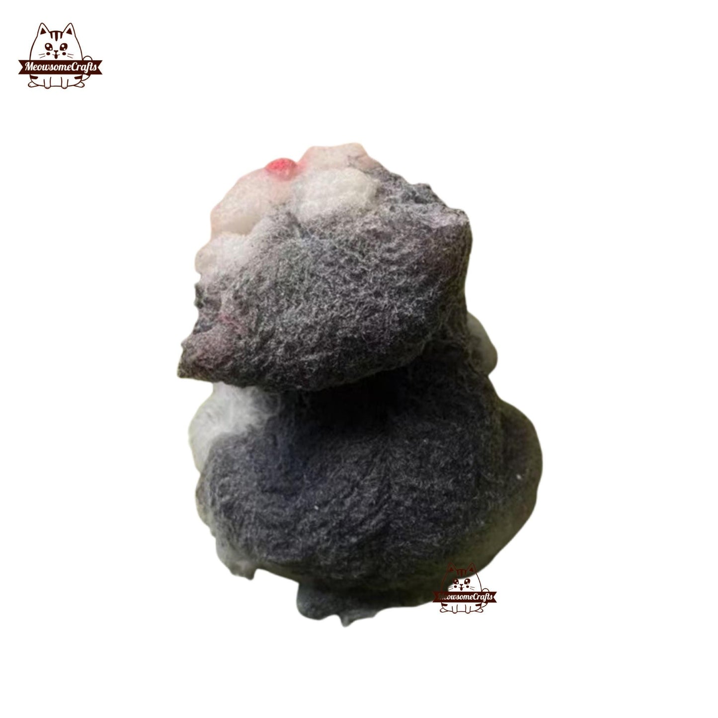 Soft Furry Schnauzer Puppy Dog Animal Handmade Squishy Fidget Toy