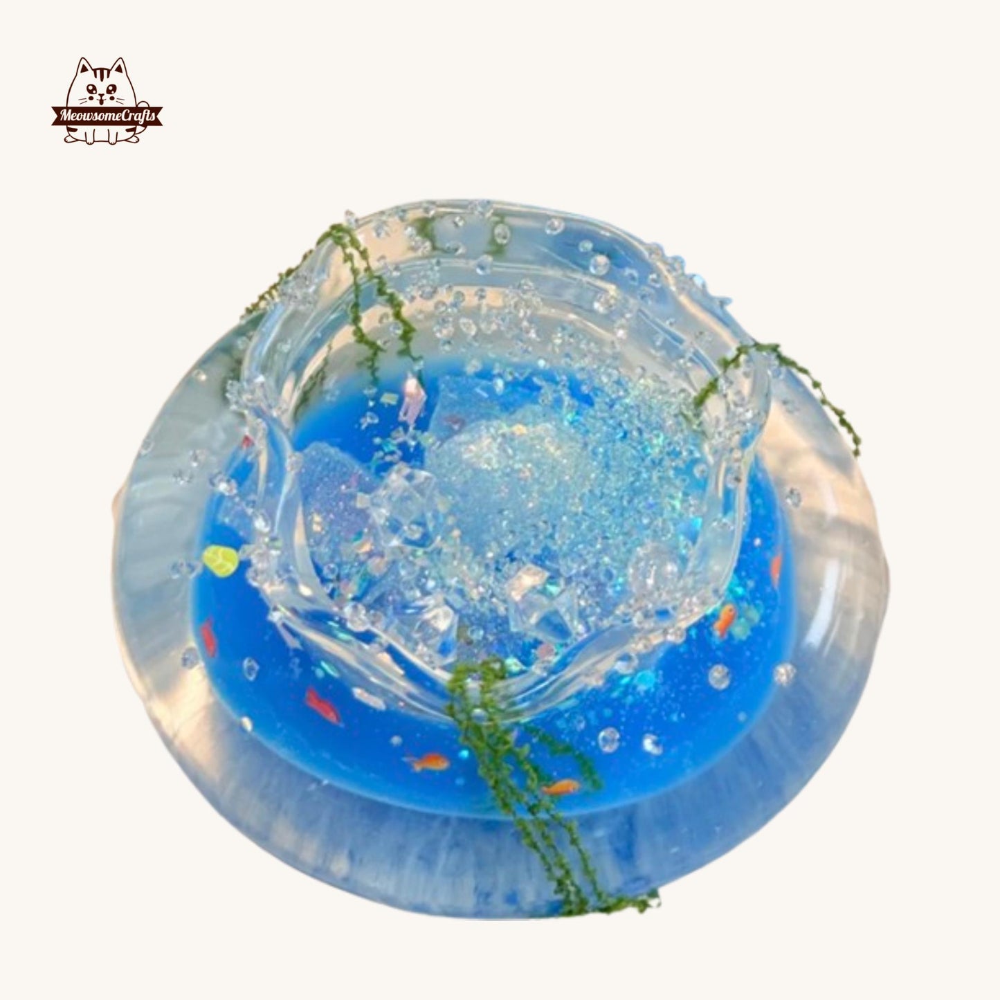 Big Fish Bowl Taba Squishy Squeezable Anxiety Stress Relief Sensory Fidget Toy