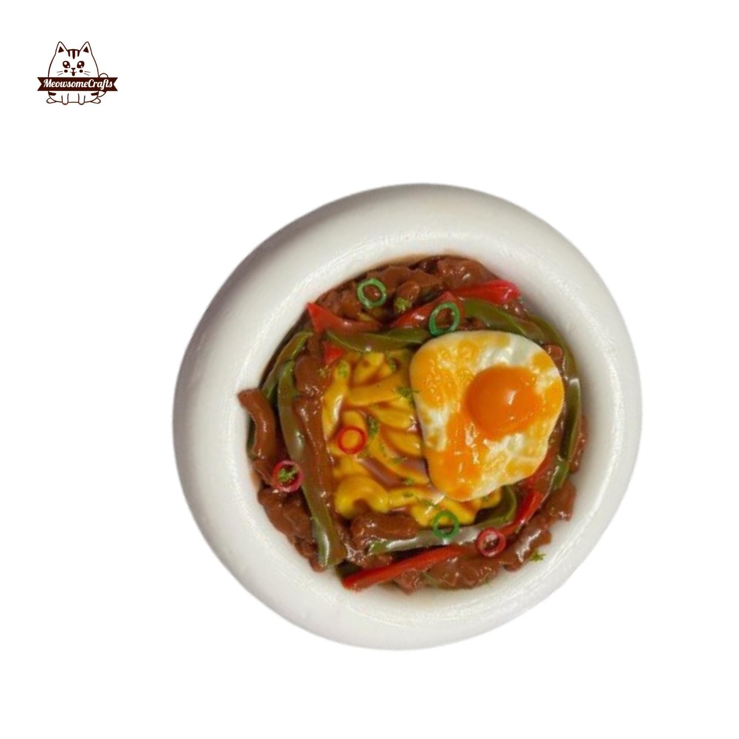 Sunny Side up Eggs Noodles Food Squishy Squeezable Anxiety Stress Relief Sensory Fidget Toys