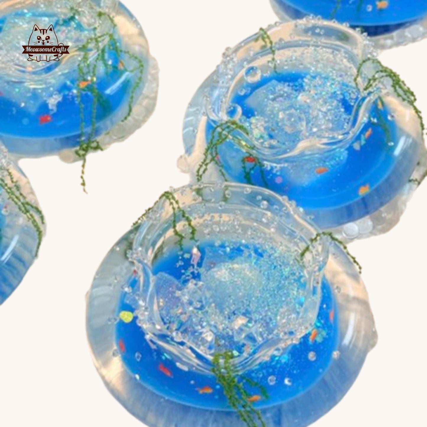 Big Fish Bowl Taba Squishy Squeezable Anxiety Stress Relief Sensory Fidget Toy