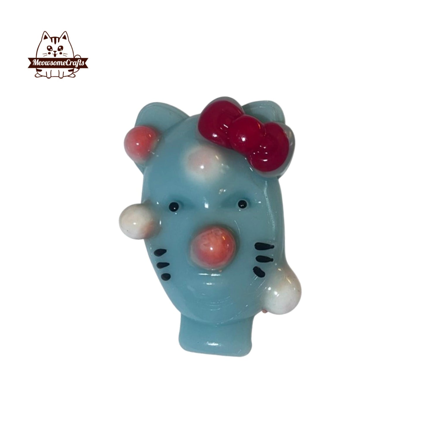 Face Pimple Popping Face Handmade Squishy Fidget Toy - B
