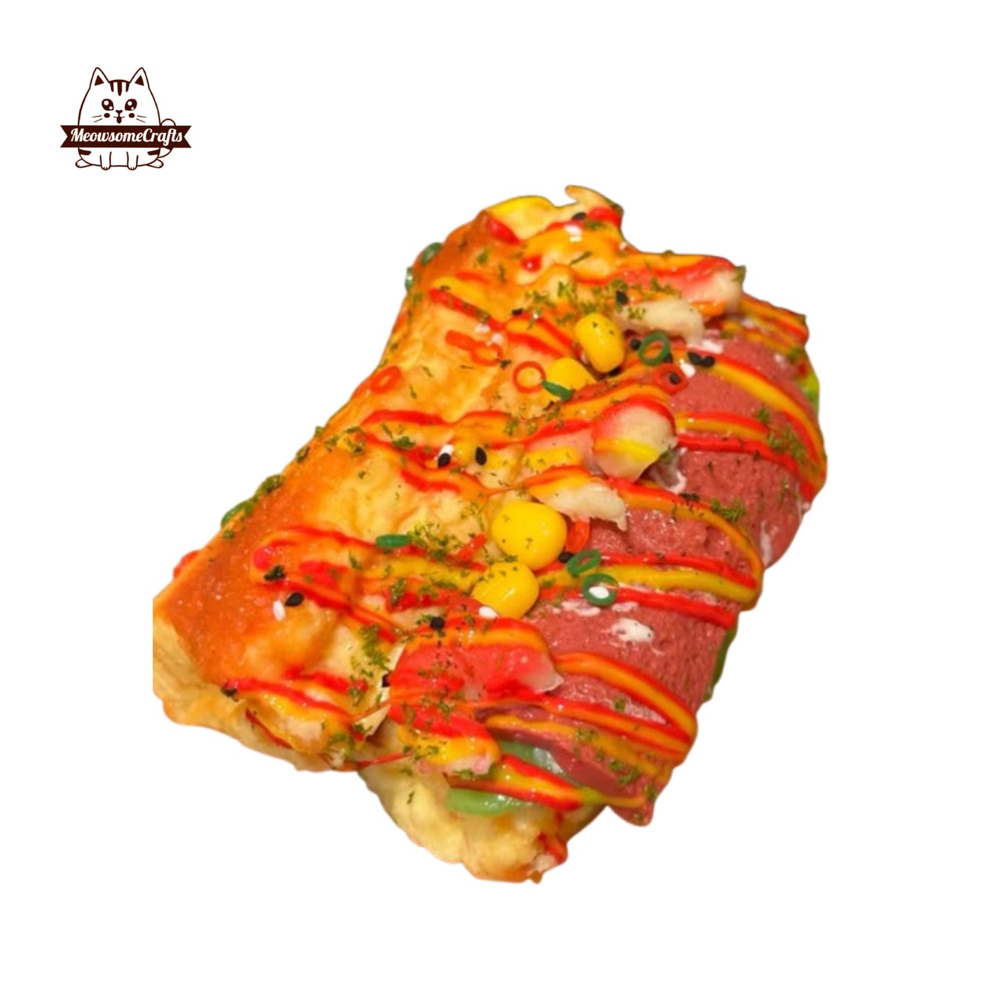Bacon Shrimp Pancakes Food Taba Squishy Squeezable Anxiety Stress Relief Sensory Fidget Toy