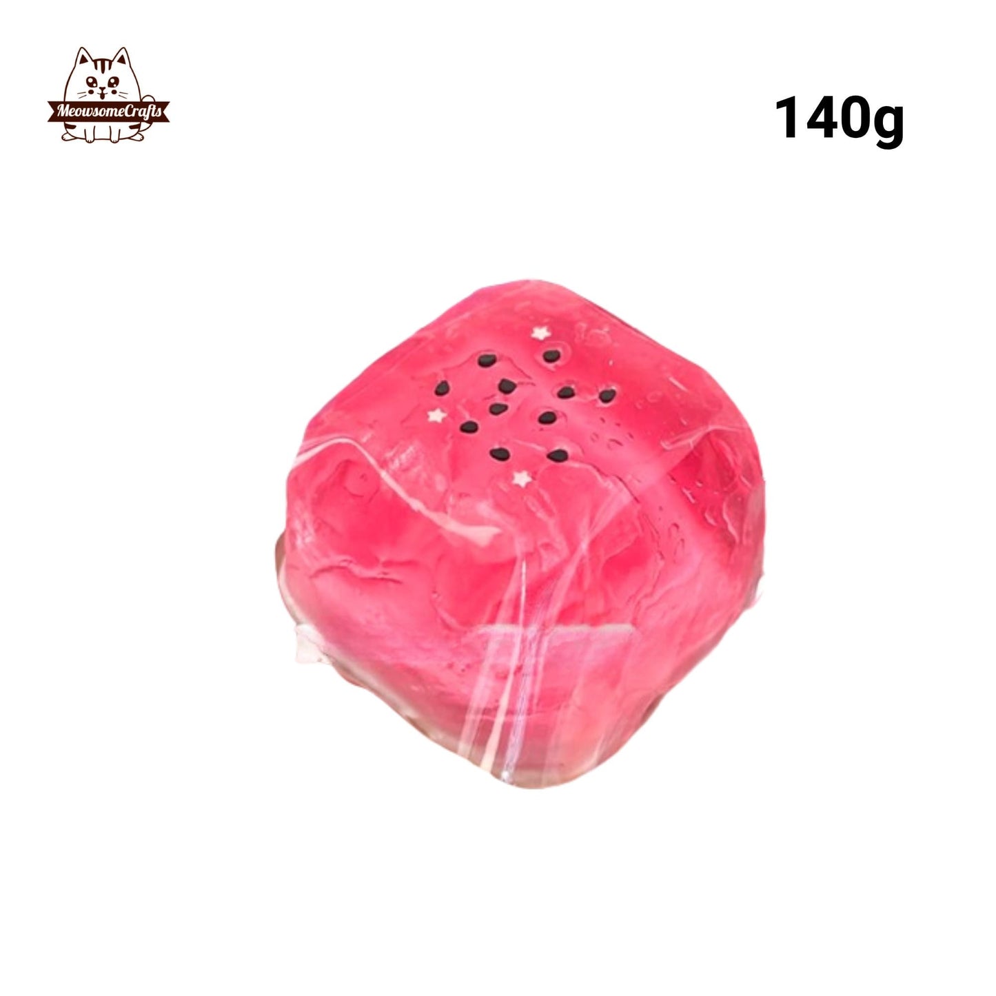 Cute Taba Squishy Watermelon Jelly Pudding Food Squeezable Anxiety Stress Relief Sensory Fidget Toys