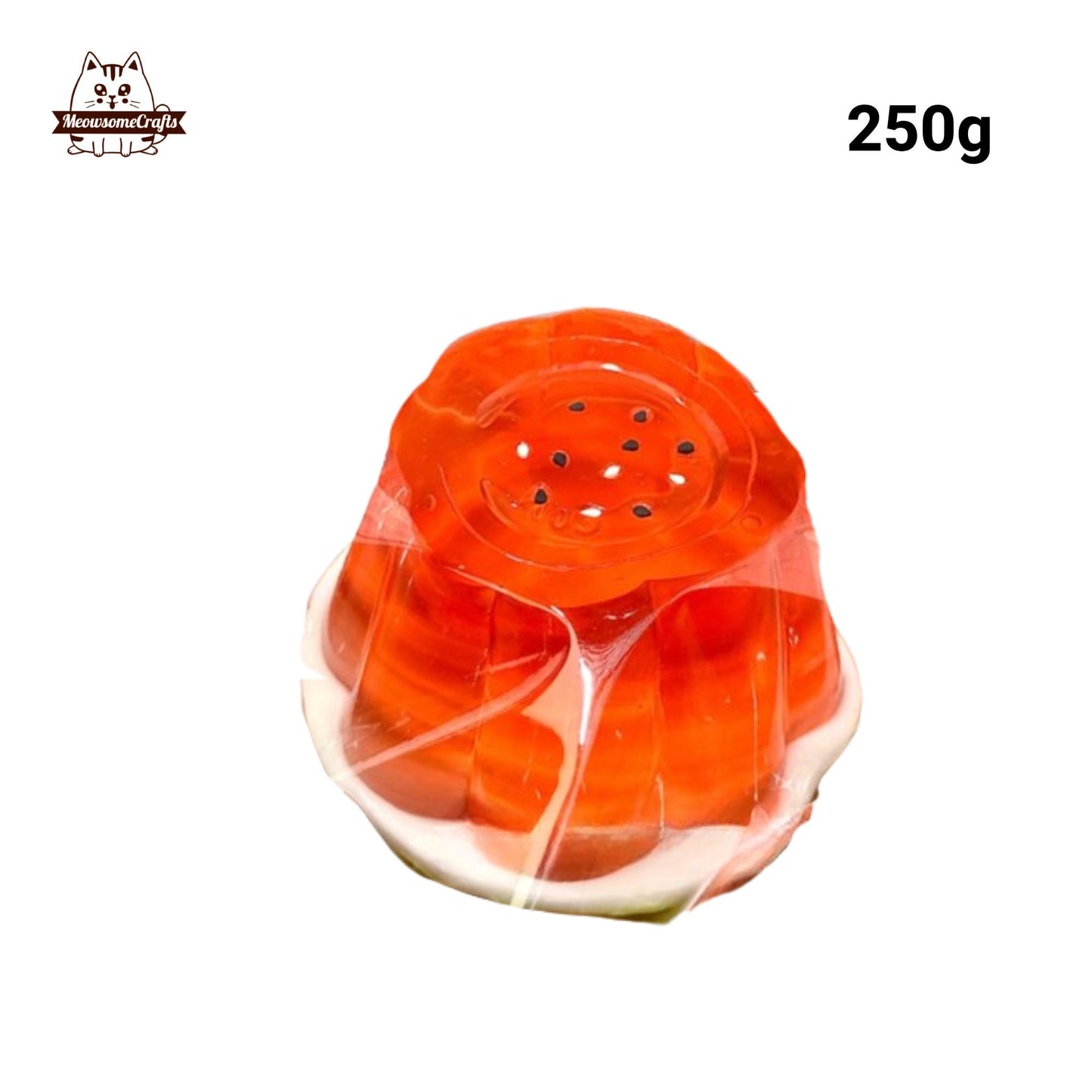 Cute Taba Squishy Watermelon Jelly Pudding Food Squeezable Anxiety Stress Relief Sensory Fidget Toys