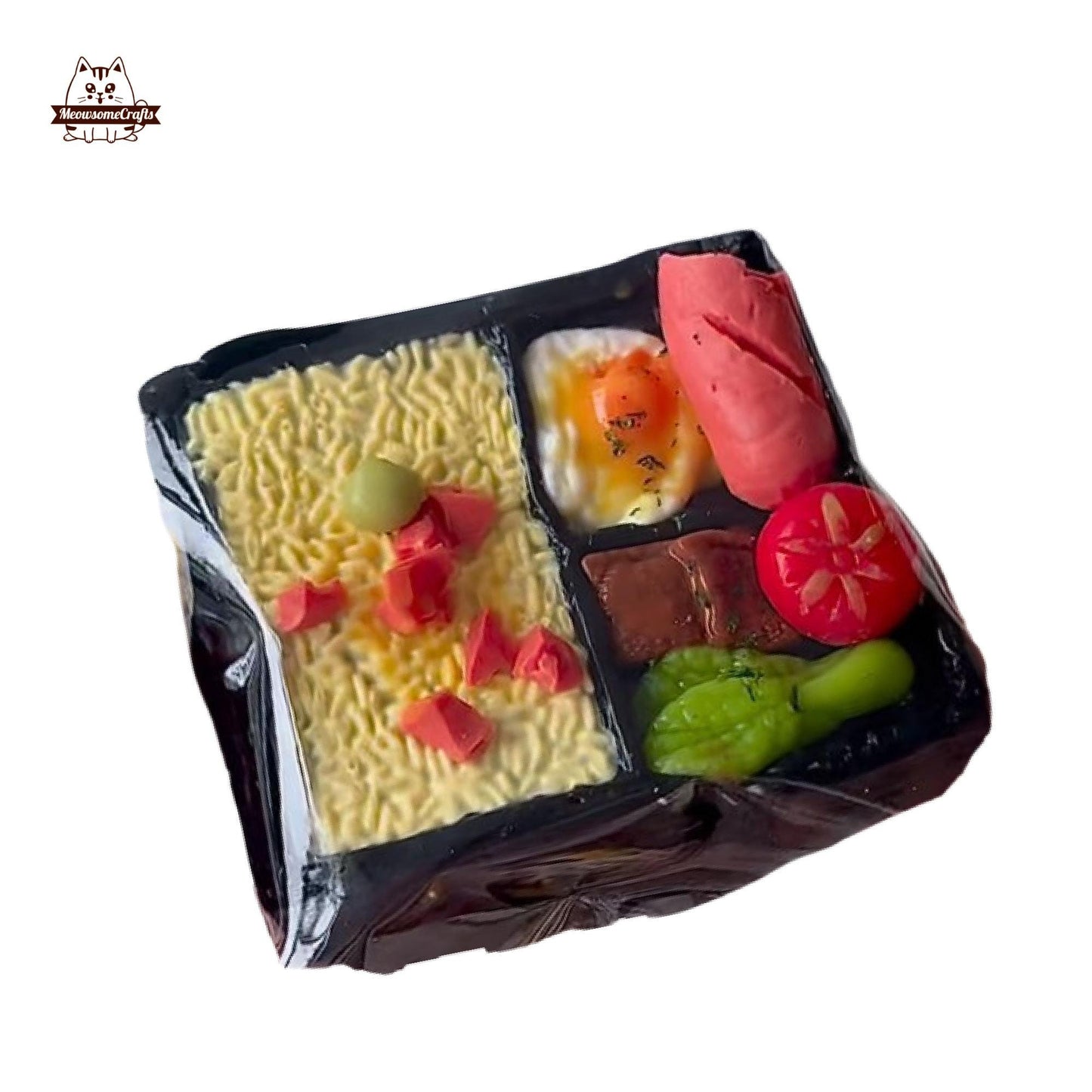 Bento Box Japanese Boxed Meal Lunch Box Food Taba Squishy Squeezable Anxiety Stress Relief Sensory Fidget Toy