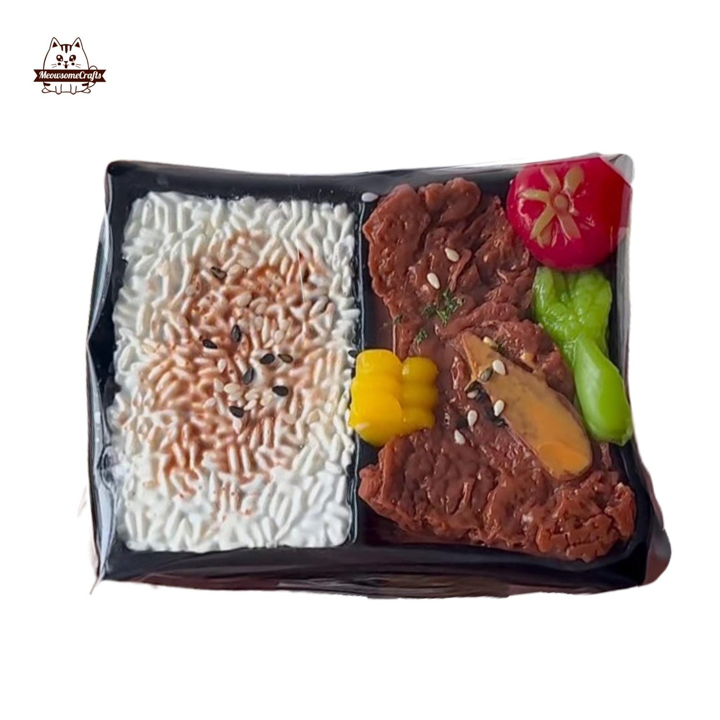 Bento Box Japanese Boxed Meal Lunch Box Food Taba Squishy Squeezable Anxiety Stress Relief Sensory Fidget Toy