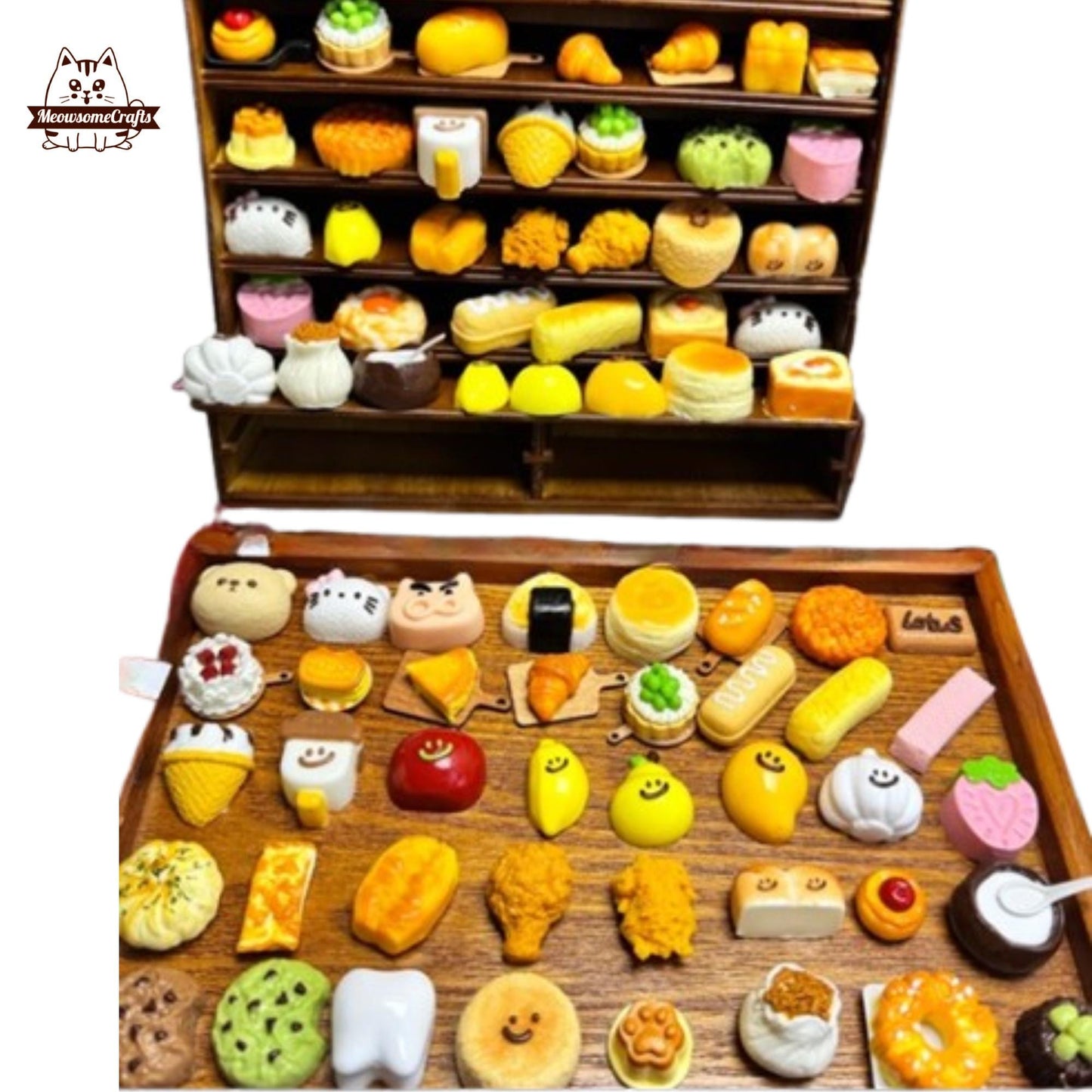 Mini Cake Ice Cream Chicken Drumstick Food Taba Squishy Sensory Anxiety Stress Relief Sensory Fidget Toy 10PCS