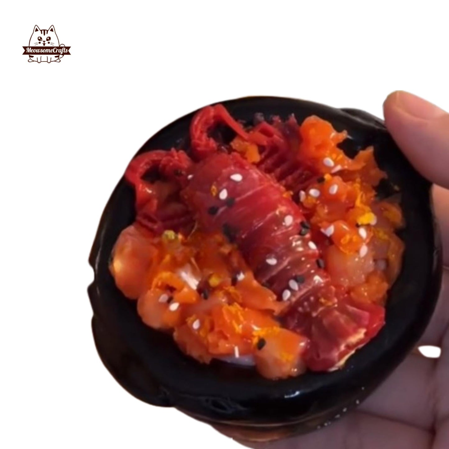 Handmade Tomato Garlic Shrimp Noodles Lobster Food Taba Squishy Squeezable Anxiety Stress Relief Sensory Fidget Toy