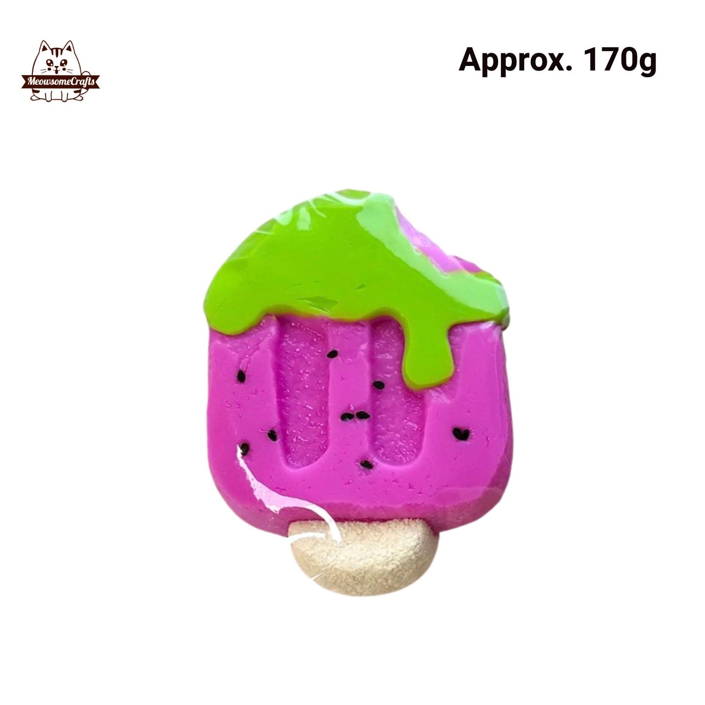 Soft Fruits Popsicles Ice Cream Food Squishy Squeezable Anxiety Stress Relief Sensory Fidget Toys