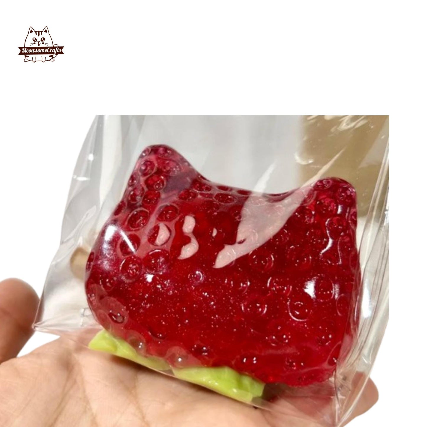 Jelly Cat Shape Taba Squishy Squeezable Anxiety Stress Relief Sensory Fidget Toys