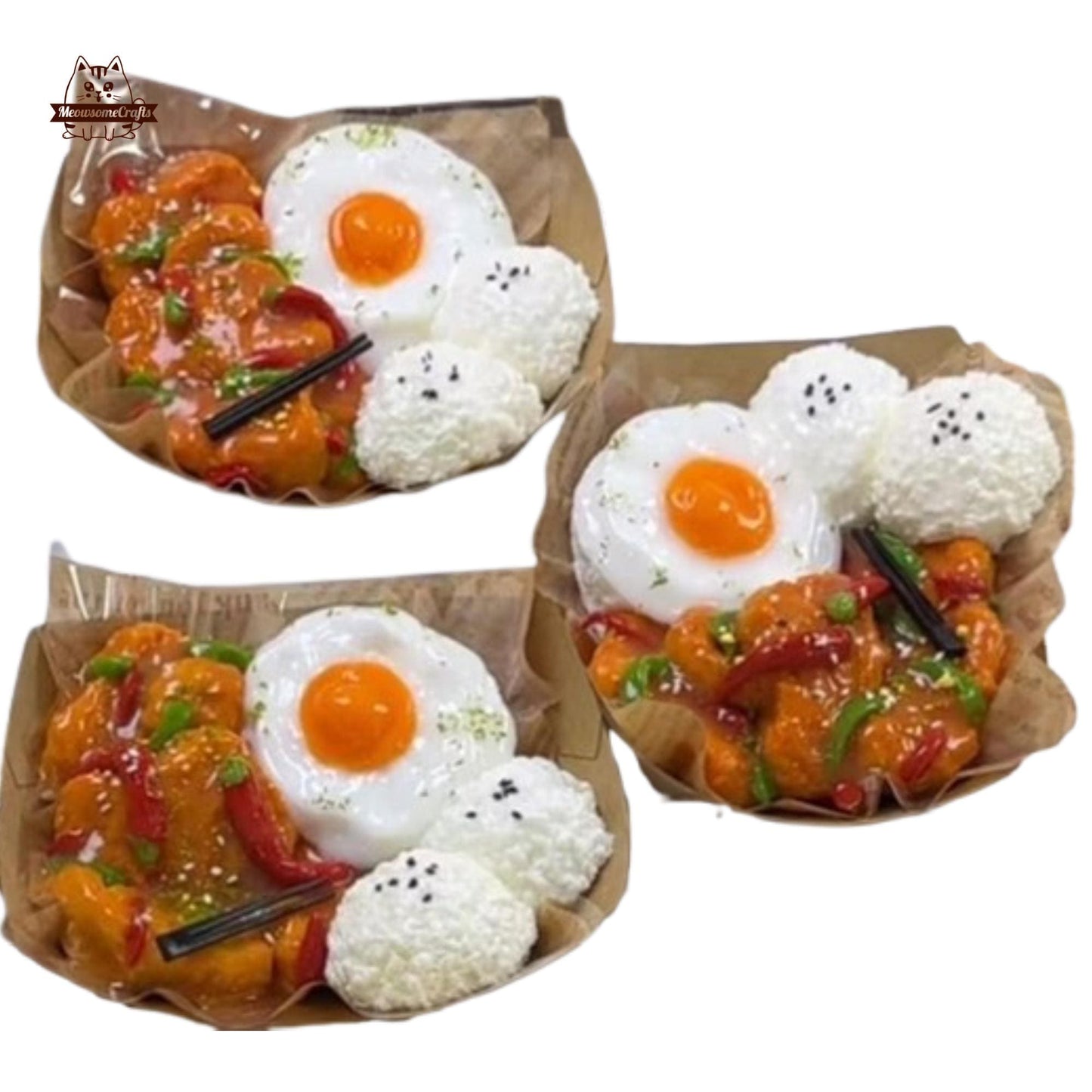 Chicken Nuggets Chili Eggs Food Taba Squishy Squeezable Anxiety Stress Relief Sensory Fidget Toys