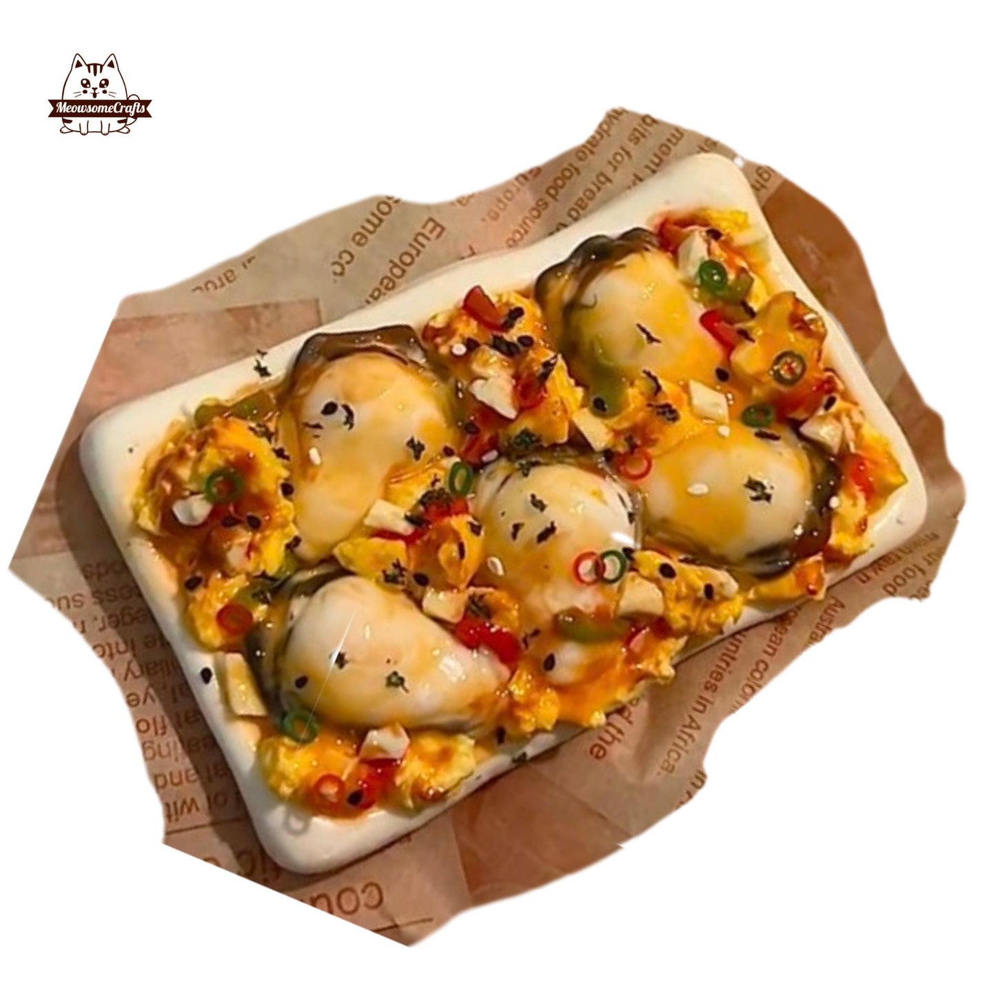 Soft Oysters Plate Food Taba Squishy Squeezable Anxiety Stress Relief Sensory Fidget Toys