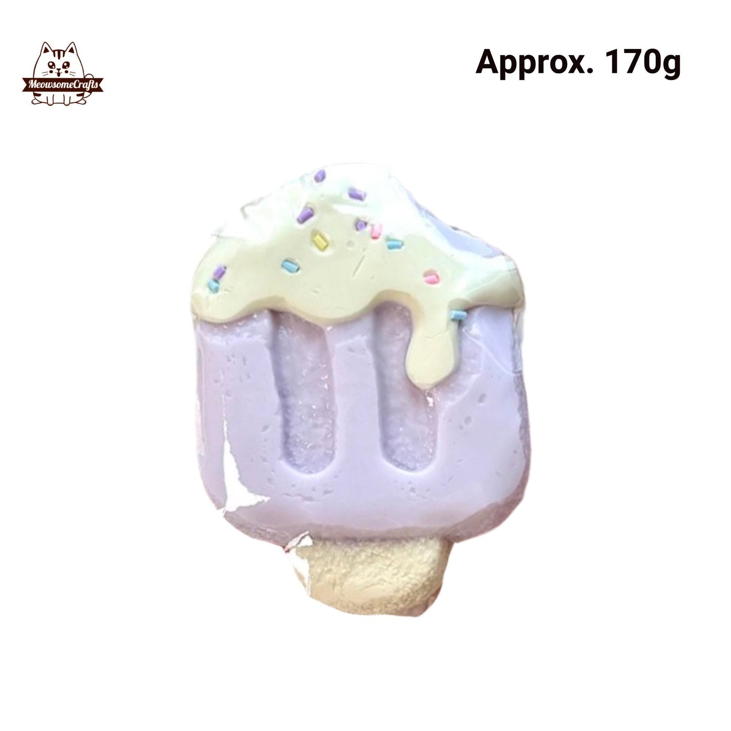 Soft Fruits Popsicles Ice Cream Food Squishy Squeezable Anxiety Stress Relief Sensory Fidget Toys