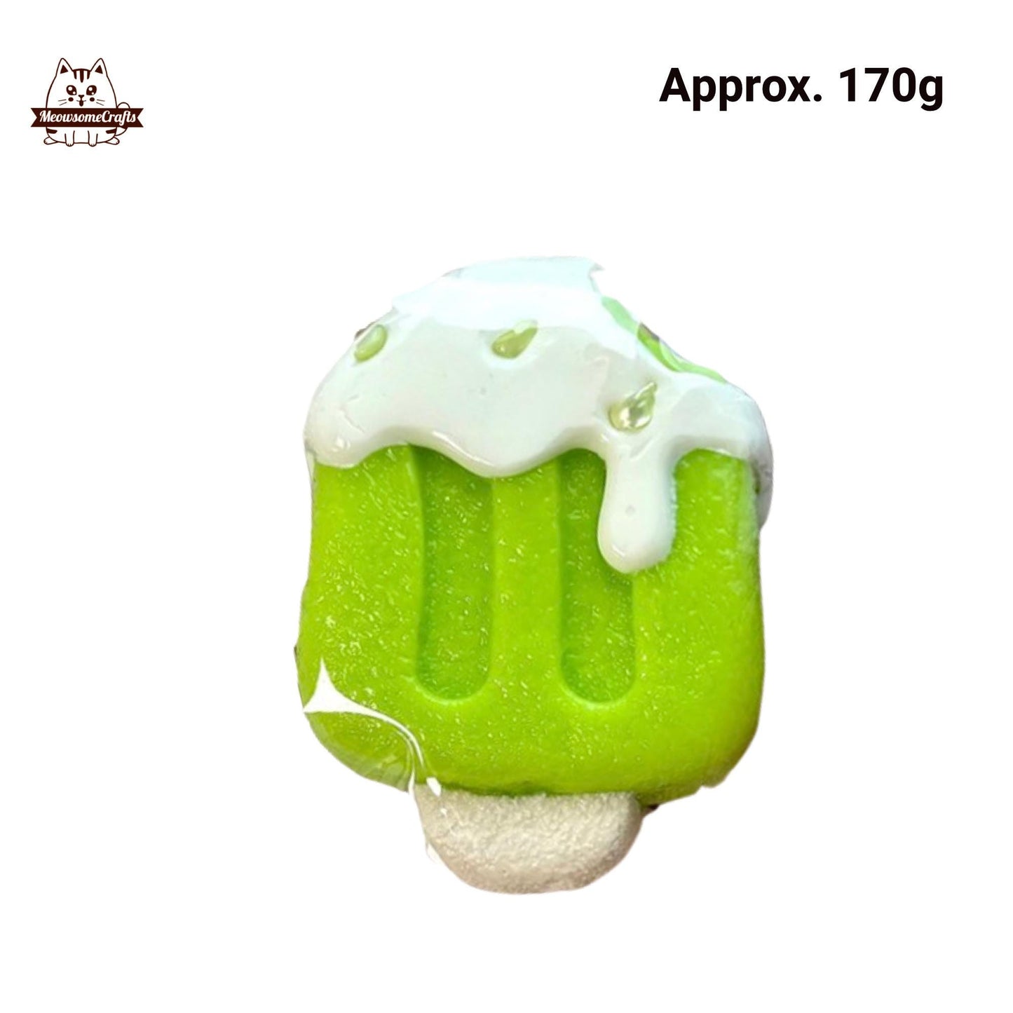 Soft Fruits Popsicles Ice Cream Food Squishy Squeezable Anxiety Stress Relief Sensory Fidget Toys