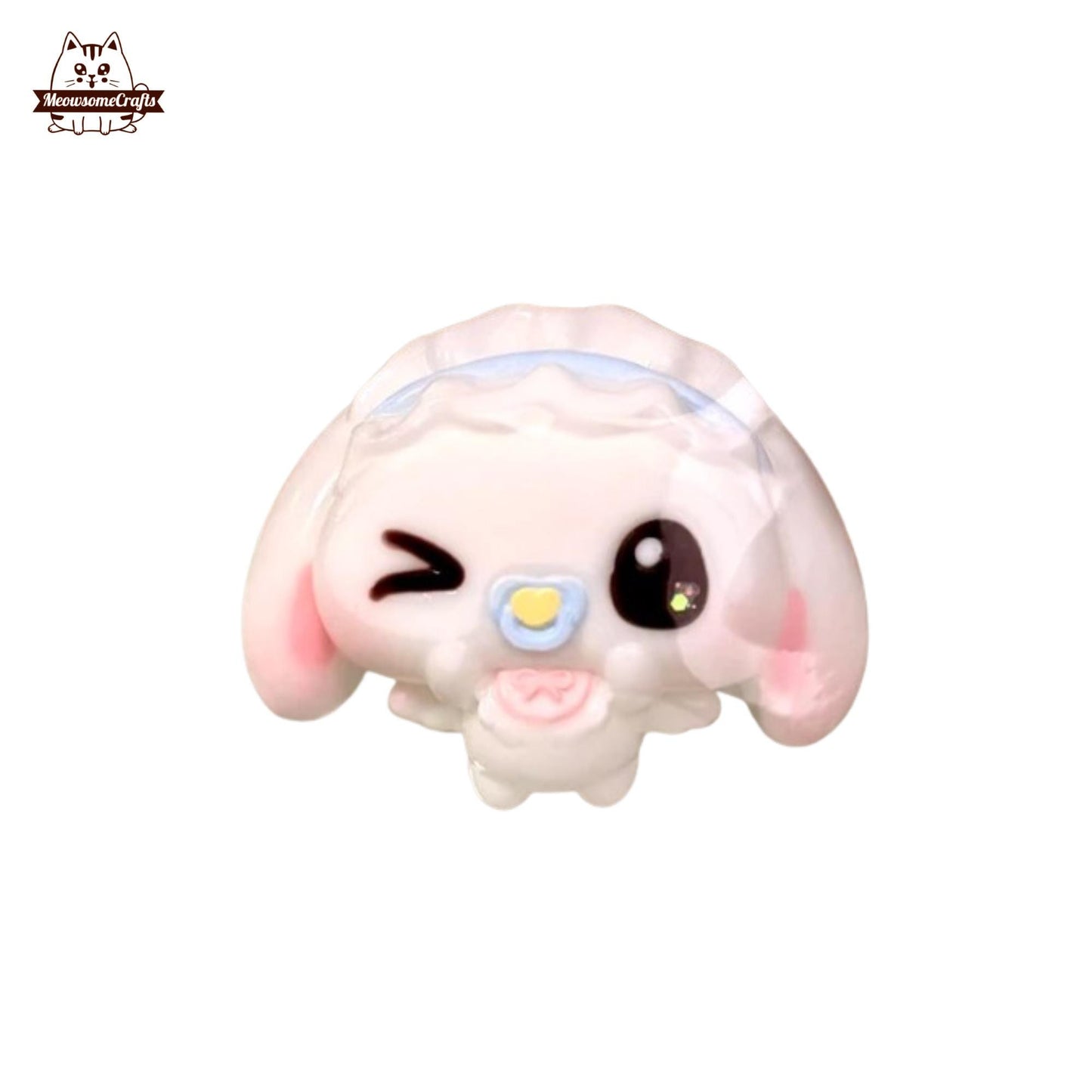Kawaii Squirrel Kitty Cat Bunny Animals Handmade Squishy Fidget Toy - Bunny