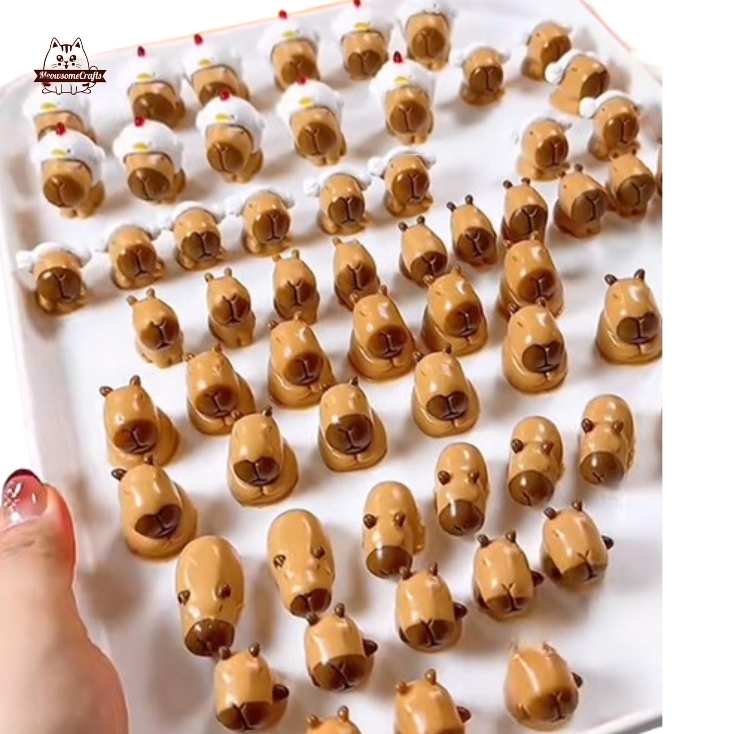 Kawaii Capybara Handmade Squishy Fidget Toy