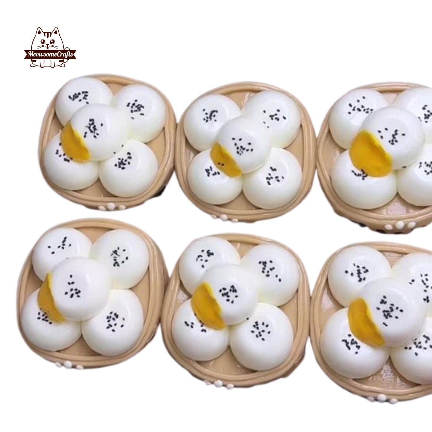 Realistic Bun Food Taba Squishy Slow Rising Stress Relief Fidget Toy Gift