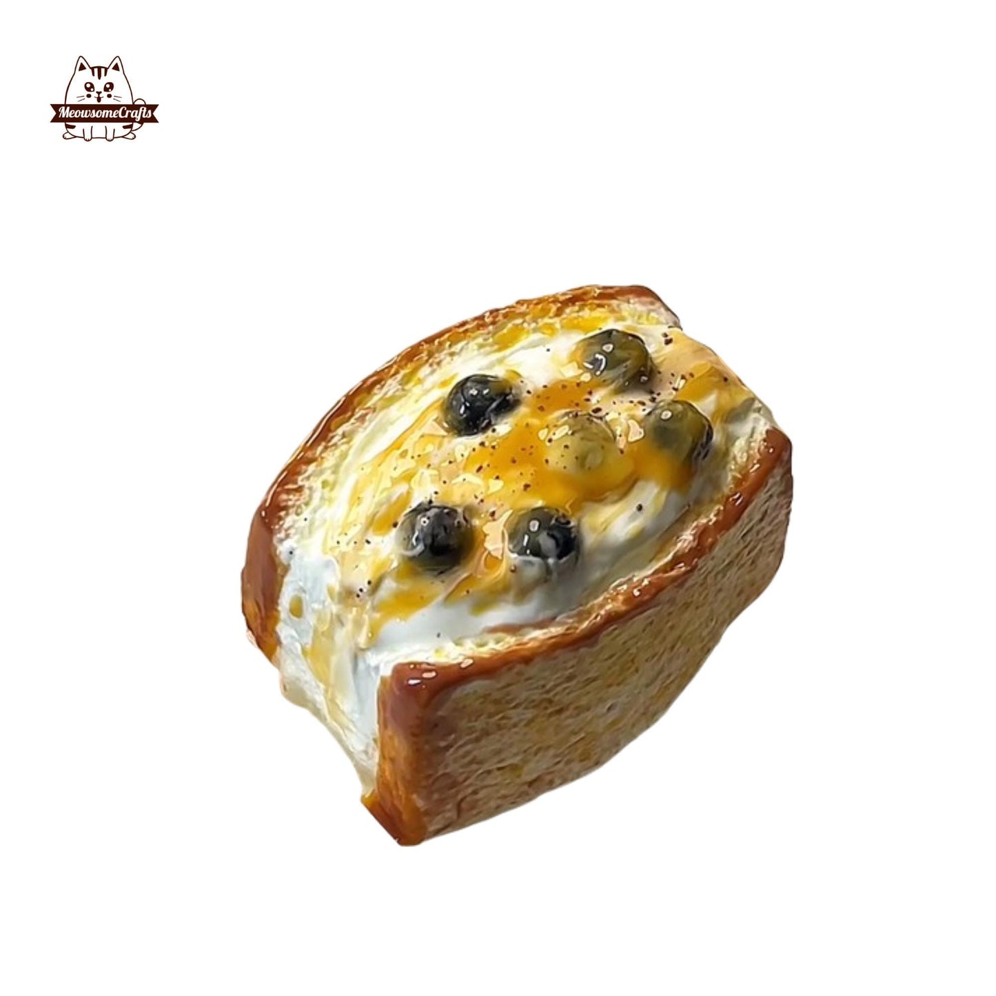 Realistic Bubble Milk Tea Toast Dessert Food Squishy Squeezable Stress Relief Sensory Fidget Toy