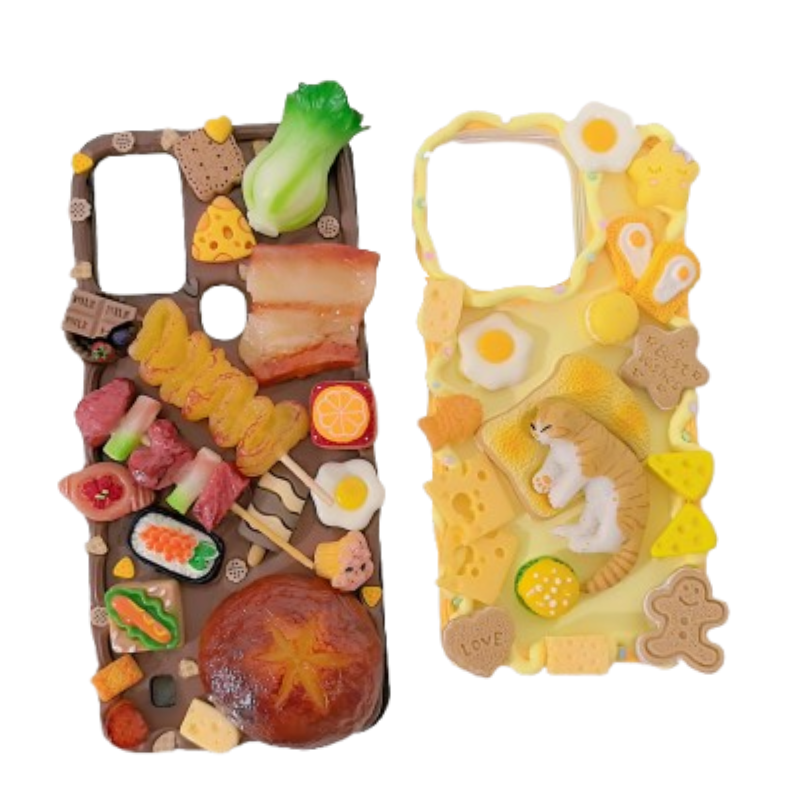 Handmade Decoden Phone Cases - MeowsomeCrafts
