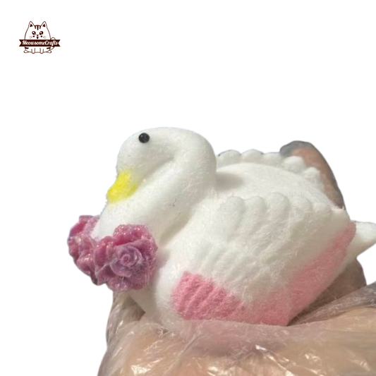 Customizable Elegant Swan Handmade Squishy Fidget Toy