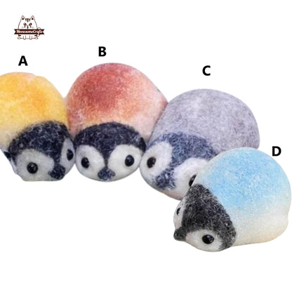 Soft Colorful Furry Penguins Squishy Squeezable Anxiety Stress Relief Sensory Fidget Toys