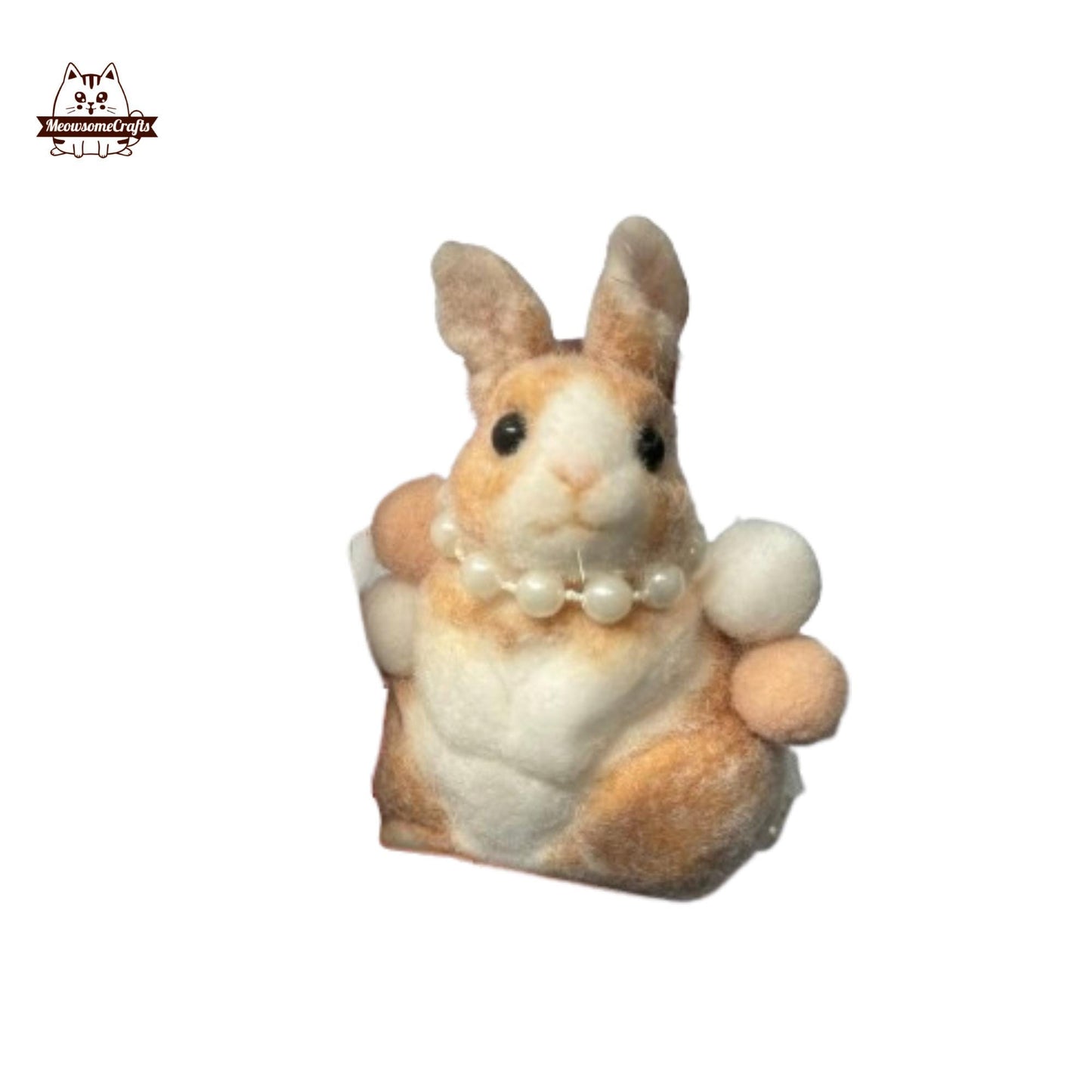 Soft Furry Bunny Rabbit Squishy Customizable Squeezable Anxiety Stress Relief Sensory Fidget Toys