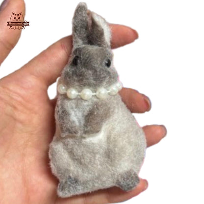 Soft Furry Bunny Rabbit Squishy Customizable Squeezable Anxiety Stress Relief Sensory Fidget Toys