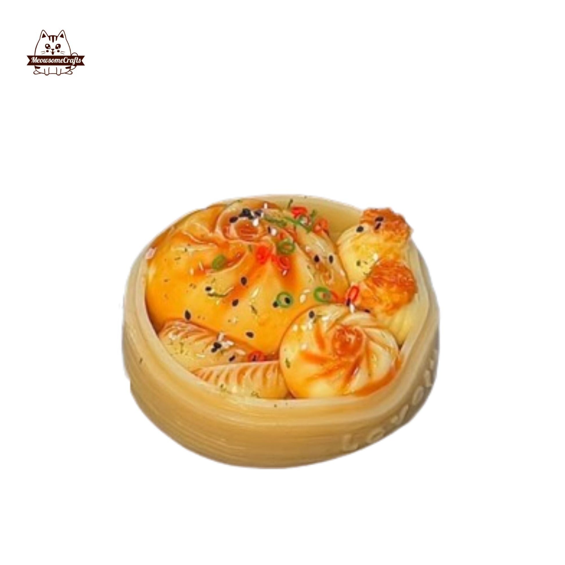 Dim Sum Food Squishy Squeezable Anxiety Stress Relief Sensory Fidget Toys