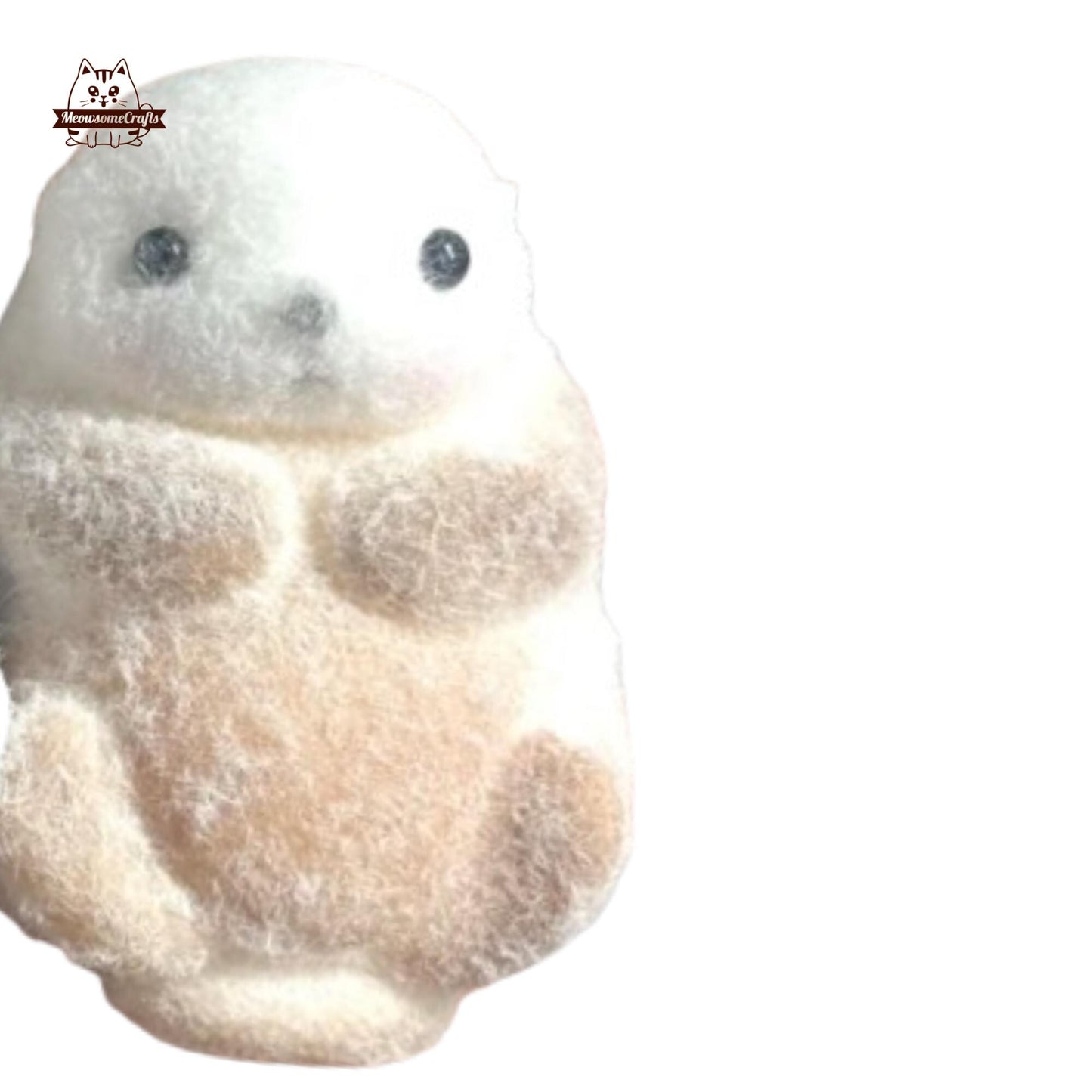 Furry Sea Otters Animal Handmade Squishy Fidget Toy