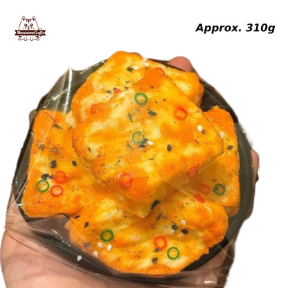 Tofu Bowl Food Squishy Squeezable Anxiety Stress Relief Sensory Fidget Toys