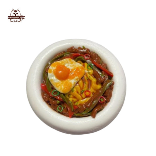 Sunny Side up Eggs Noodles Food Squishy Squeezable Anxiety Stress Relief Sensory Fidget Toys
