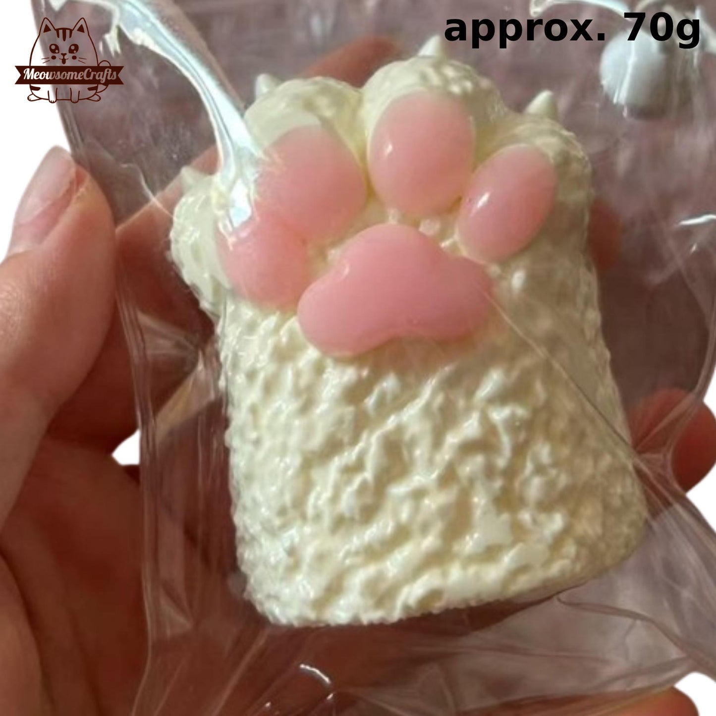 Soft Cat Paw Animal Handmade Squishy Fidget Toy