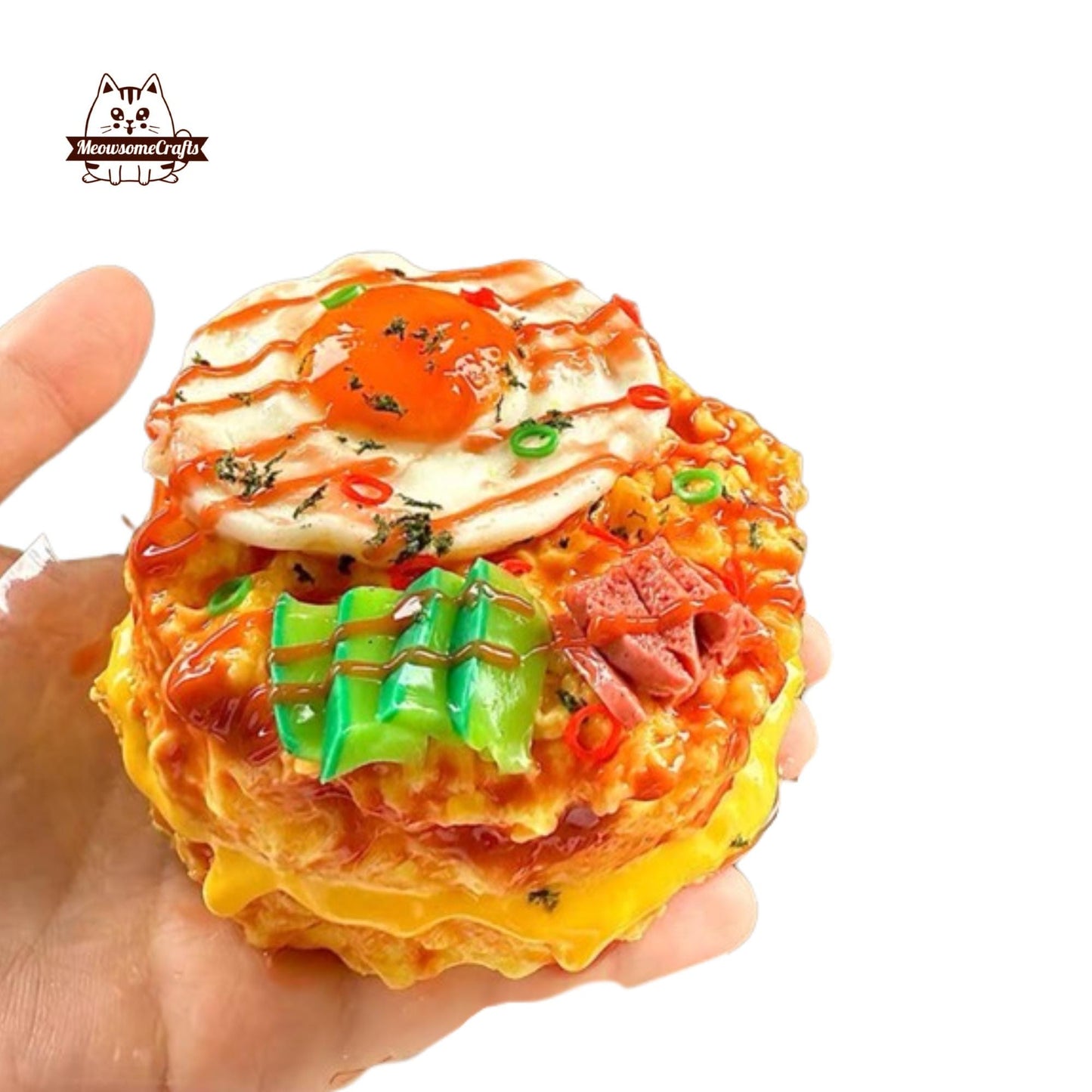 Cheese Egg Noodles Food Taba Squishy Squeezable Anxiety Stress Relief Sensory Fidget Toy