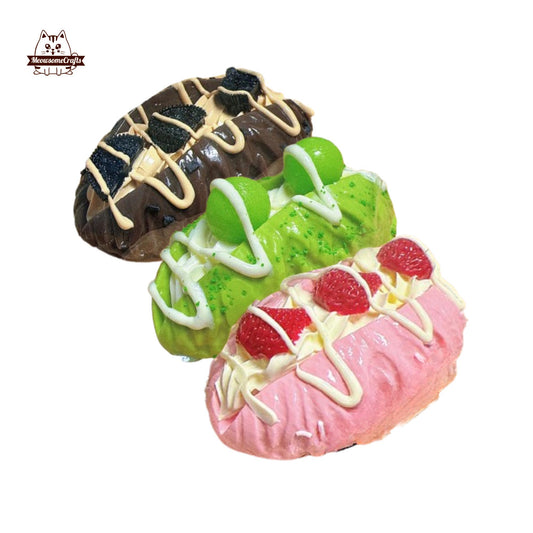 Handmade Creamy Bread Food Squishy Squeezable Anxiety Stress Relief Sensory Fidget Toys