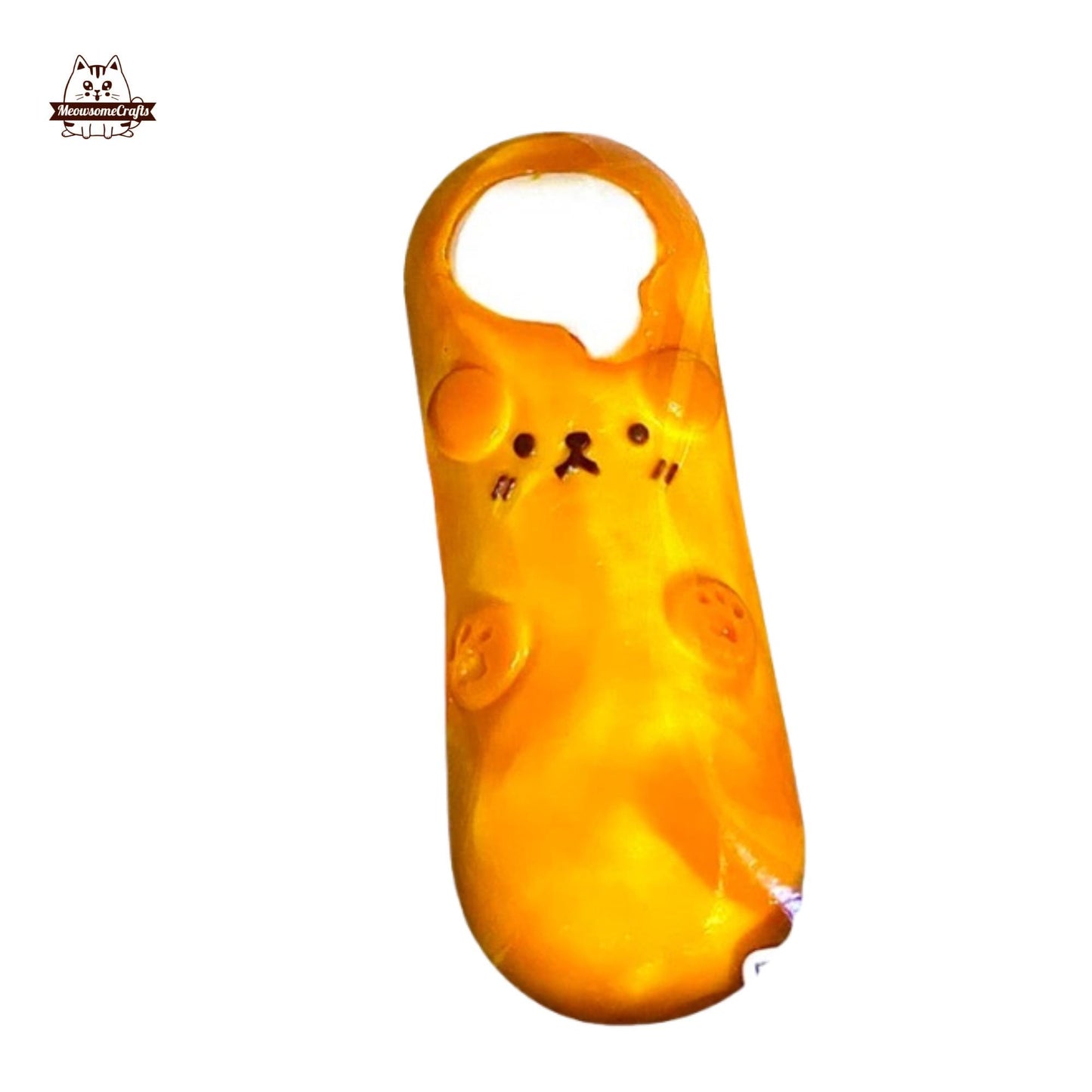 Dog Face Cheese Stick Taba Squishy Squeezable Anxiety Stress Relief Sensory Fidget Toy