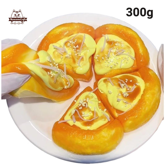 Soft Cheese Pizza Food Taba Squishy Squeezable Anxiety Stress Relief Sensory Fidget Toy