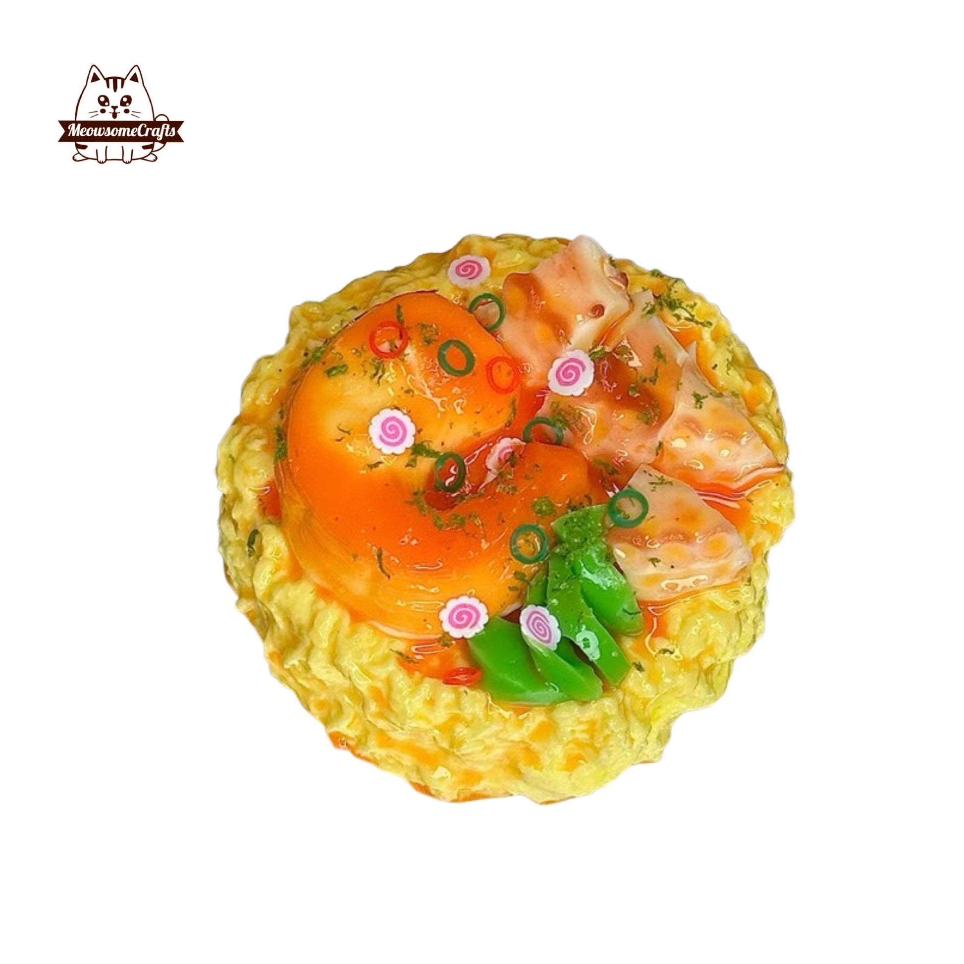 Cheese Egg Noodles Food Taba Squishy Squeezable Anxiety Stress Relief Sensory Fidget Toy