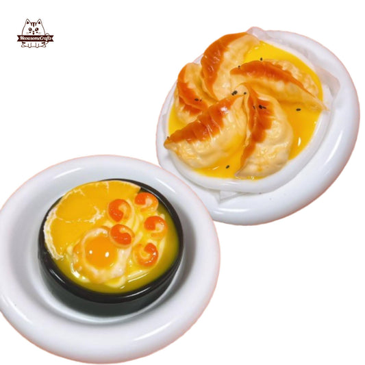 Shrimp Noodle Soup Fried Dumpling Food Taba Squishy Squeezable Anxiety Stress Relief Sensory Fidget Toy