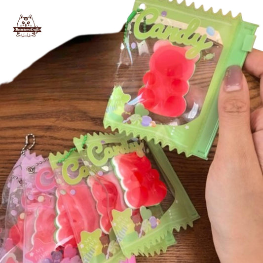 Watermelon Gummy Bear Candy Taba Squishy Squeezable Anxiety Stress Relief Sensory Fidget Toy
