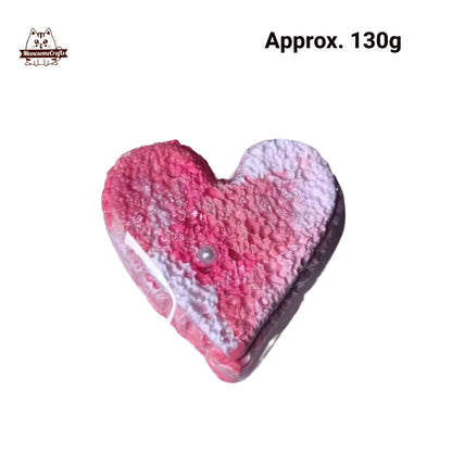 Red Pink Heart Shape Squishy Squeezable Anxiety Stress Relief Sensory Fidget Toy