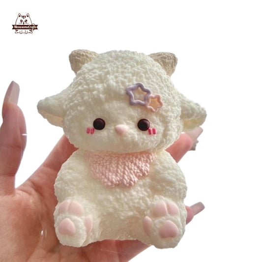 Cute Sheep Lamb Animal Taba Squishy Squeezable Anxiety Stress Relief Sensory Fidget Toys