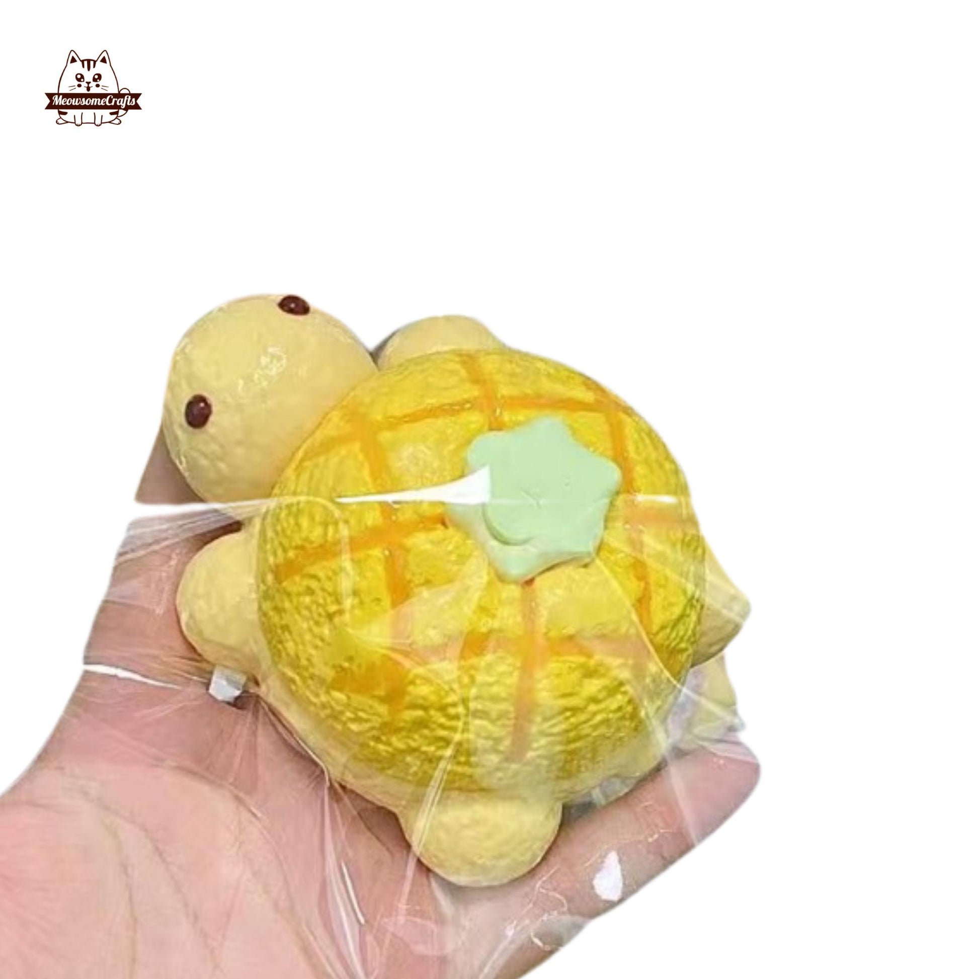 Fruit Shell Turtles Strawberry Orange Lemon Pineapple Handmade Squishy Fidget Toy