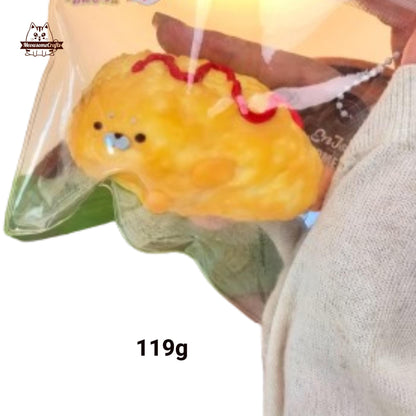 Seal Fried Shrimp Sushi Food Squishy Squeezable Anxiety Stress Relief Sensory Fidget Toys