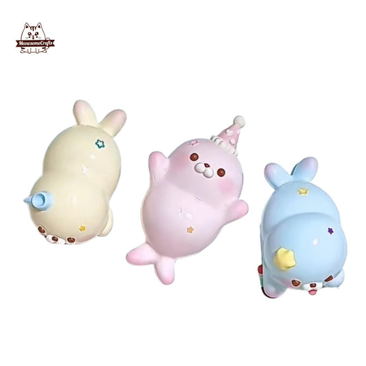 Cute Chubby Seal Animal Taba Squishy Squeezable Anxiety Stress Relief Sensory Fidget Toy