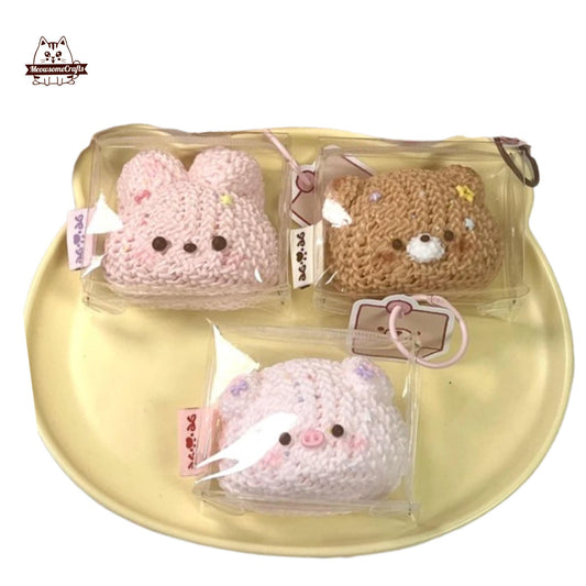 Cute Bunny Bear Pig Animal Squishy Squeezable Anxiety Stress Relief Sensory Fidget Toys