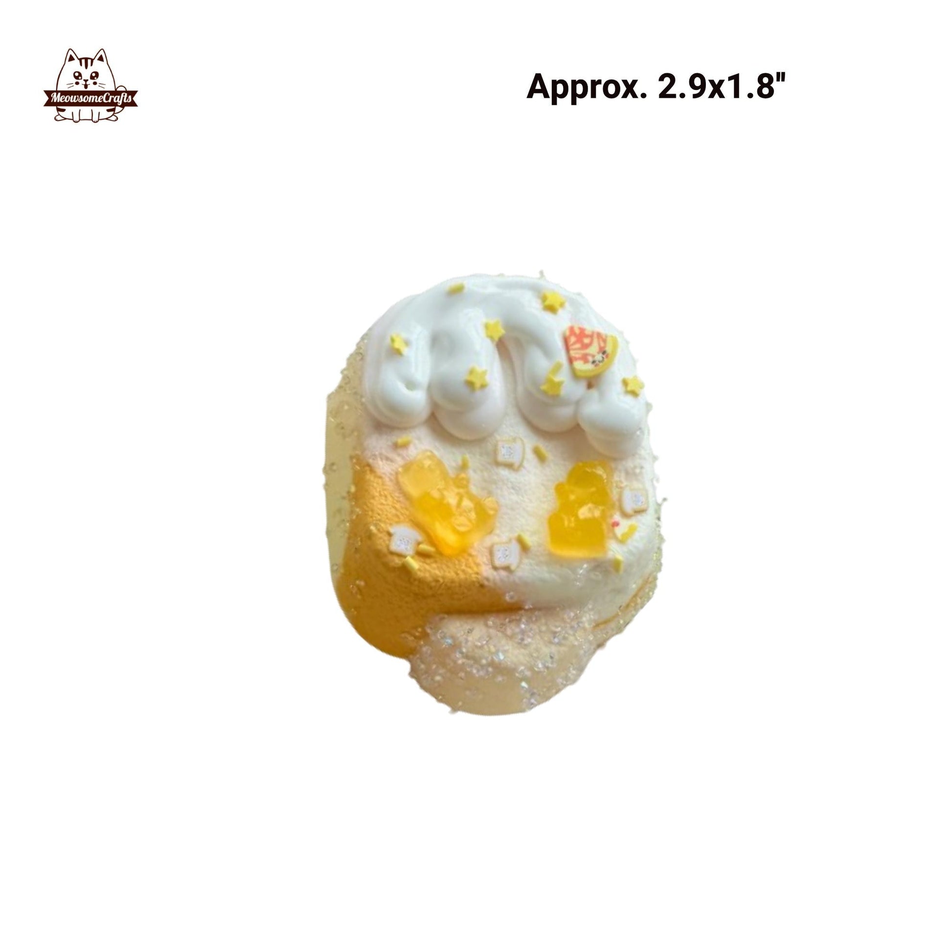 Handmade Chocolate Fruits Popsicles Ice Cream Food Squishy Squeezable Anxiety Stress Relief Sensory Fidget Toys