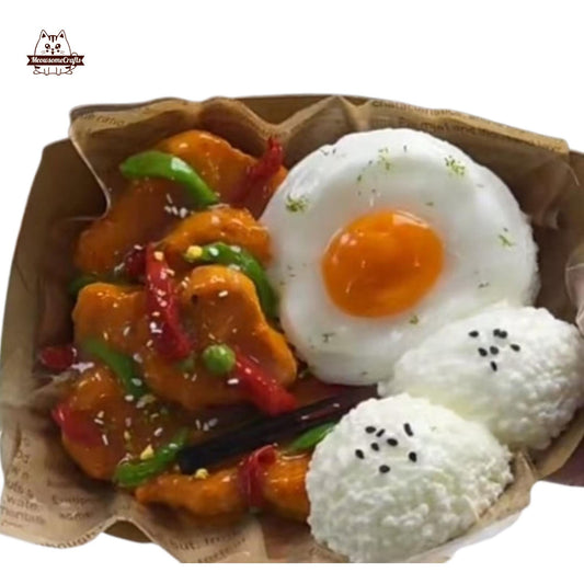 Chicken Nuggets Chili Eggs Food Taba Squishy Squeezable Anxiety Stress Relief Sensory Fidget Toys