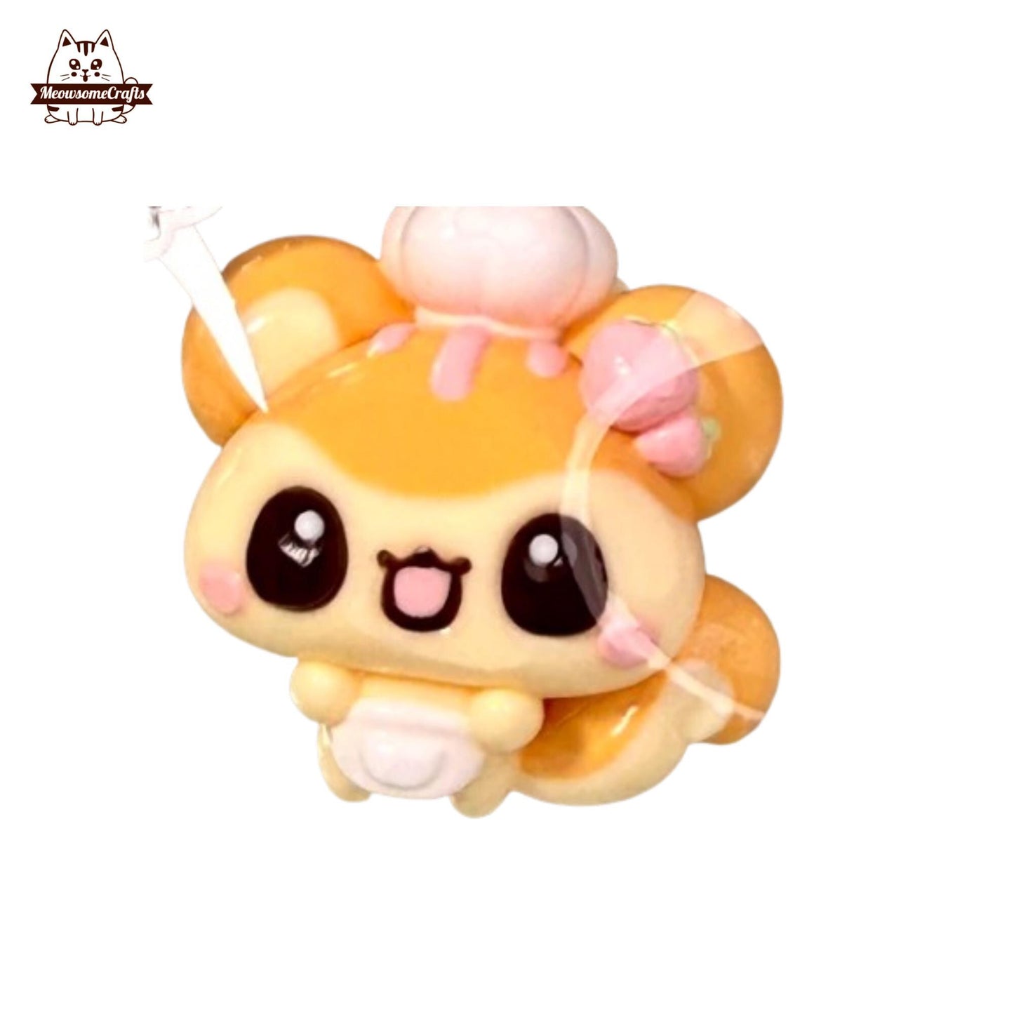 Kawaii Squirrel Kitty Cat Bunny Animals Handmade Squishy Fidget Toy - Squirrel